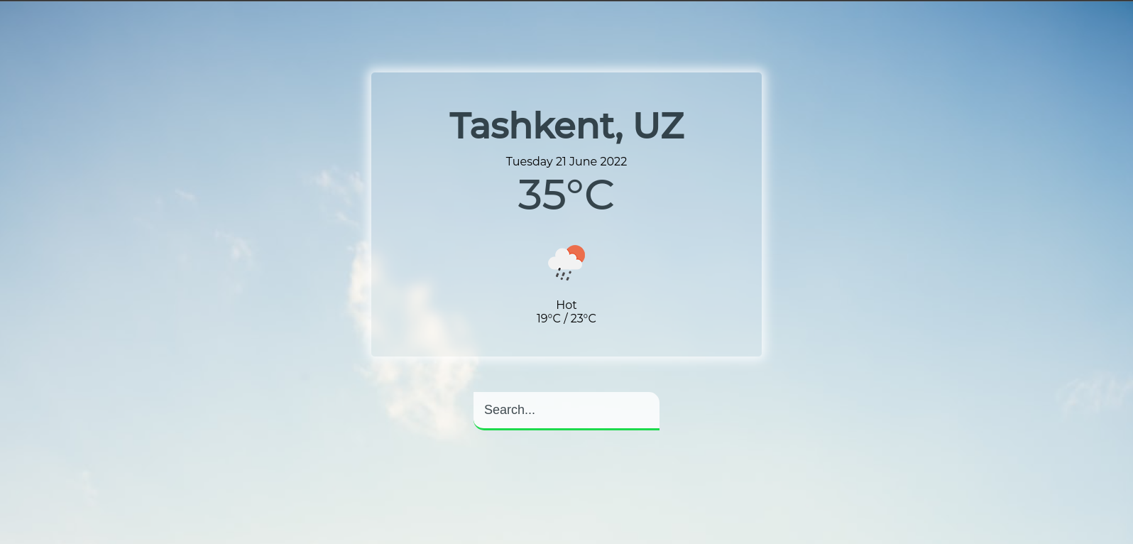 Wheather-App